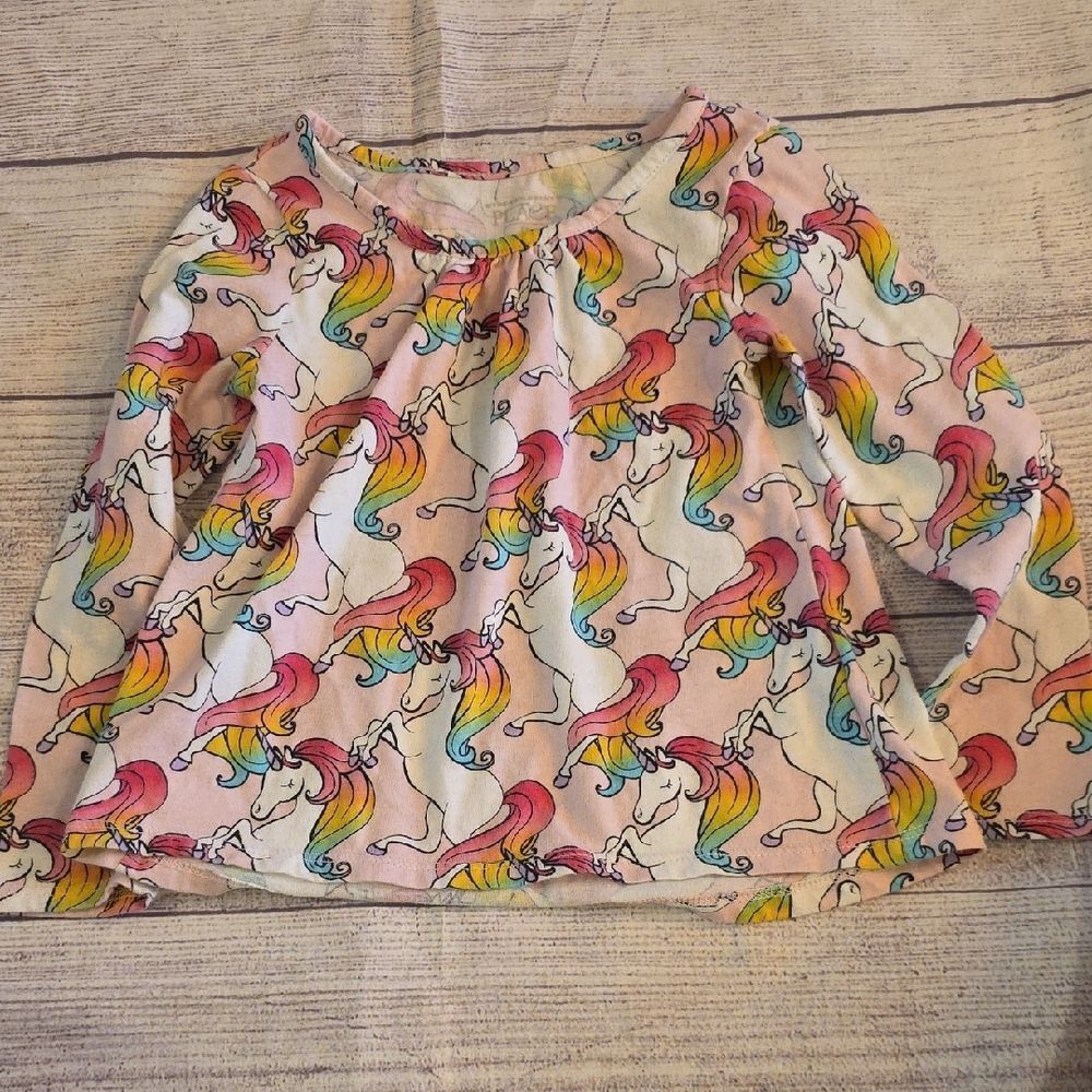 The Children's Place Pink Dinosaur Long Sleeve Tee